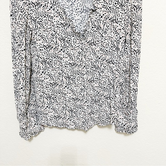 Ba&sh Inti Ruffle Trim Top Blouse size 2 - Picture 4 of 6